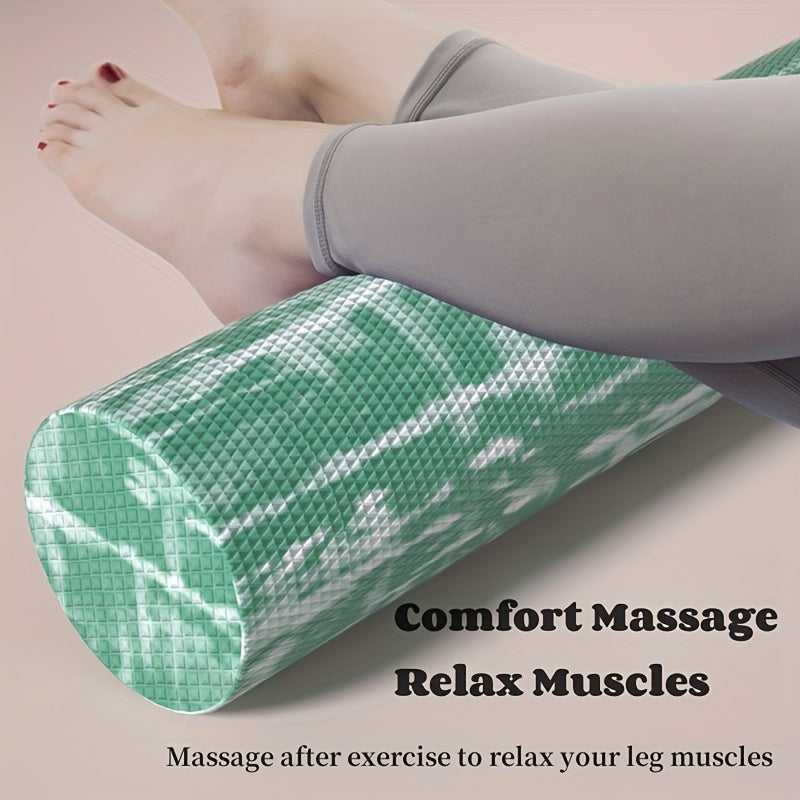 [Extra Thick Yoga Mat Roller] Premium EVA Foam Yoga Roller - Mixed Colors, Ideal for Muscle Relaxation & Fitness Training, Yoga Mat Extra Thick