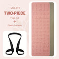 1pc, 6mm Non-slip Yoga Mat, Pilates Mat For Fitness Gymnastics Exercise