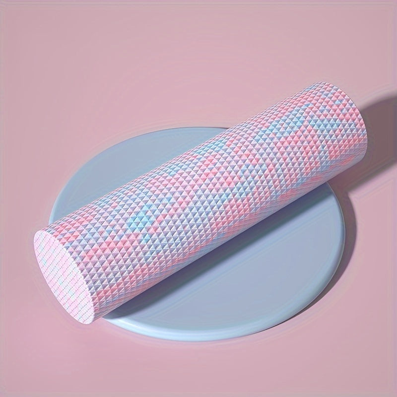 [Extra Thick Yoga Mat Roller] Premium EVA Foam Yoga Roller - Mixed Colors, Ideal for Muscle Relaxation & Fitness Training, Yoga Mat Extra Thick