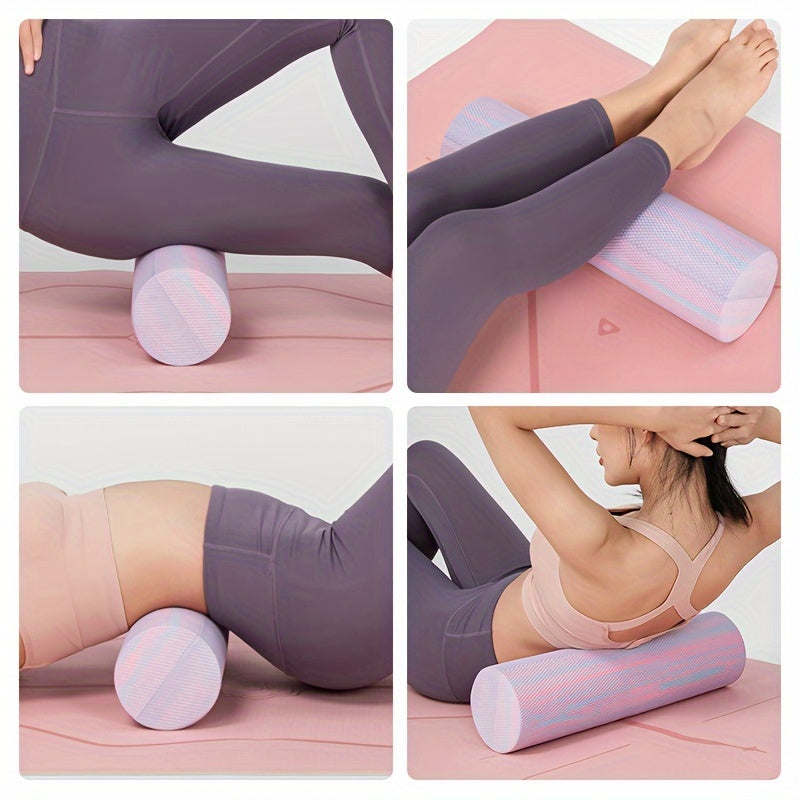 [Extra Thick Yoga Mat Roller] Premium EVA Foam Yoga Roller - Mixed Colors, Ideal for Muscle Relaxation & Fitness Training, Yoga Mat Extra Thick