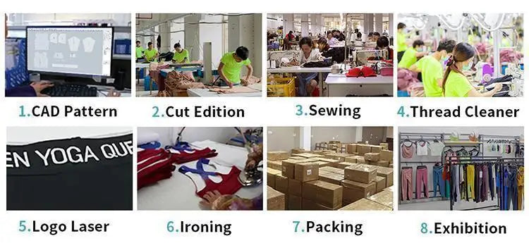 Custom Women Yoga Pants Fitness Sweatpants High Waist Butt Lifting Print Yoga Pants