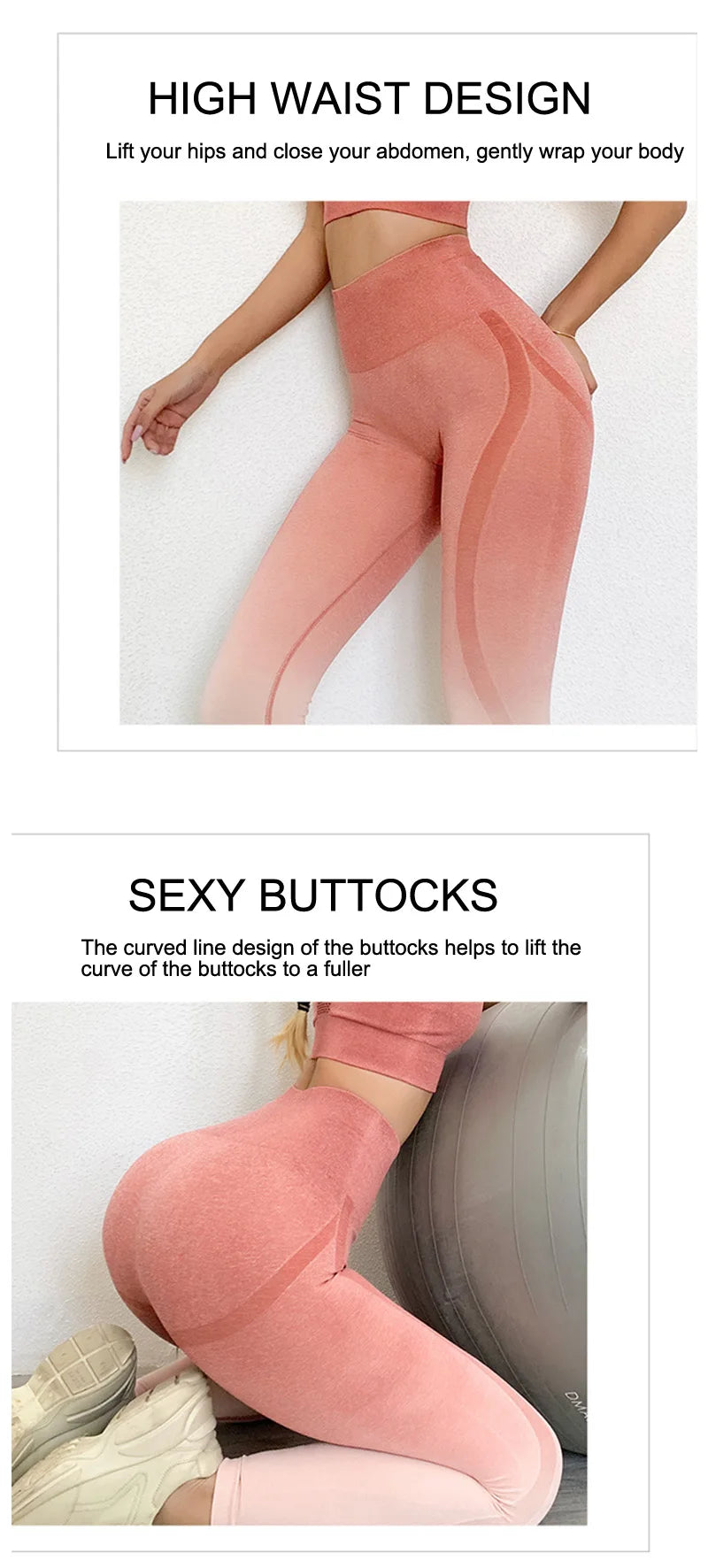 Gym Sets Seamless Sport Set Women 2 Piece Long Sleeve T Shirt Sport Leggings Yoga Sportsuit Workout Active Outfit Fitness