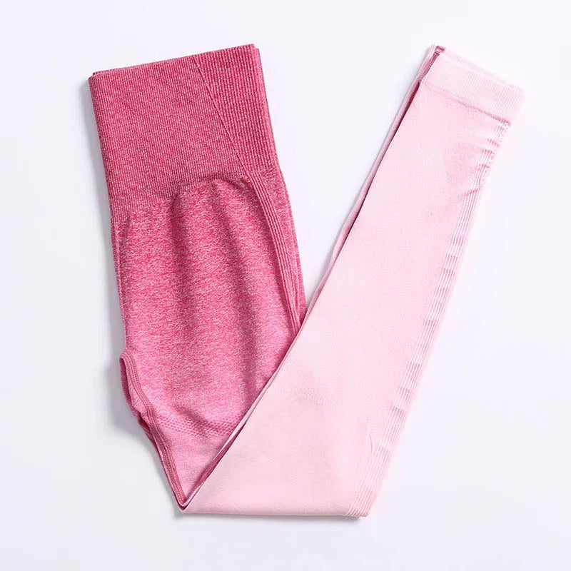 JSN Customize Long Sleeve Yoga Fitness Set Athletic Fitness Women Yoga Set Gym 2-piece Bra Seamless Women Yoga Sets