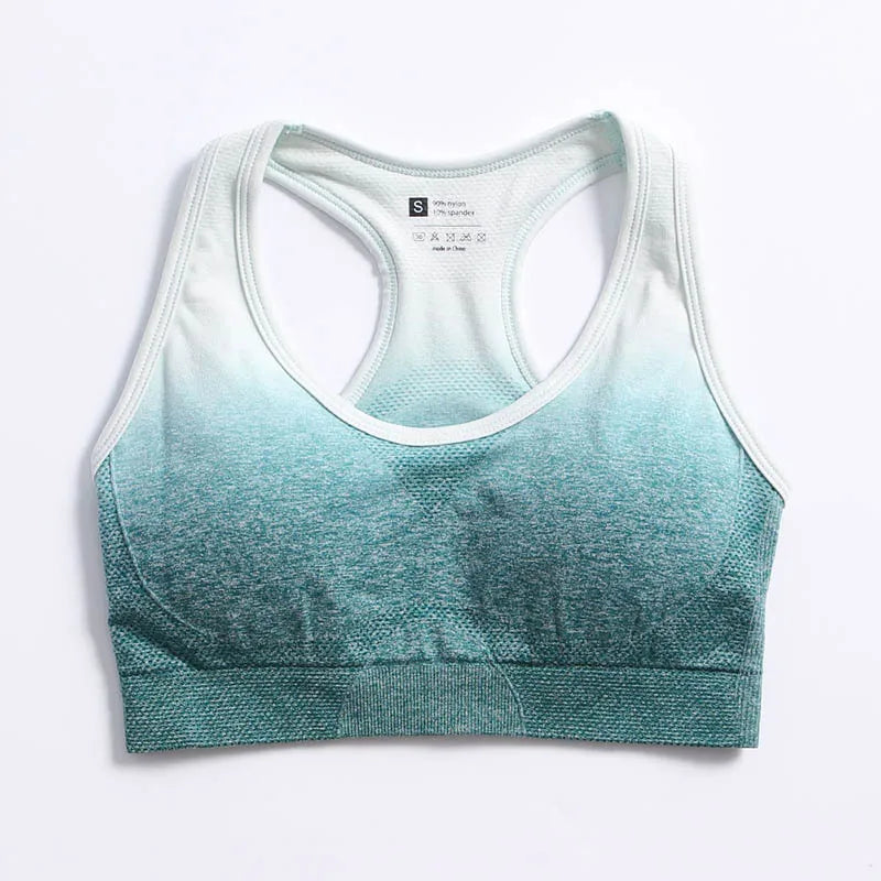 JSN Customize Long Sleeve Yoga Fitness Set Athletic Fitness Women Yoga Set Gym 2-piece Bra Seamless Women Yoga Sets