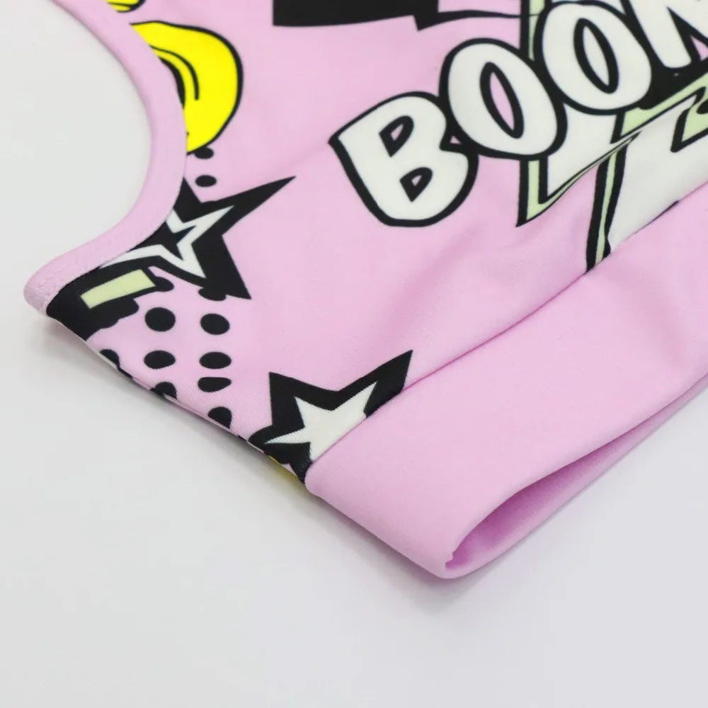 Yoga Set Women Tracksuit Graffiti Sportswear Yoga Set Tracksuit For Women, Workout Set Clothes Gym Clothes 2 Piece Set Leggings