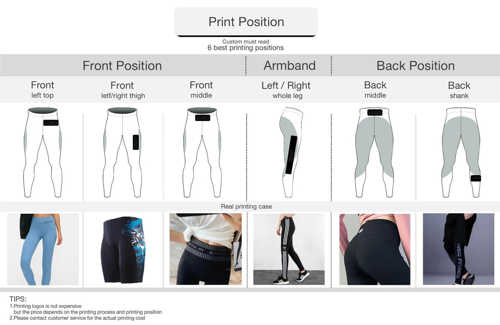 Custom Women Yoga Pants Fitness Sweatpants High Waist Butt Lifting Print Yoga Pants
