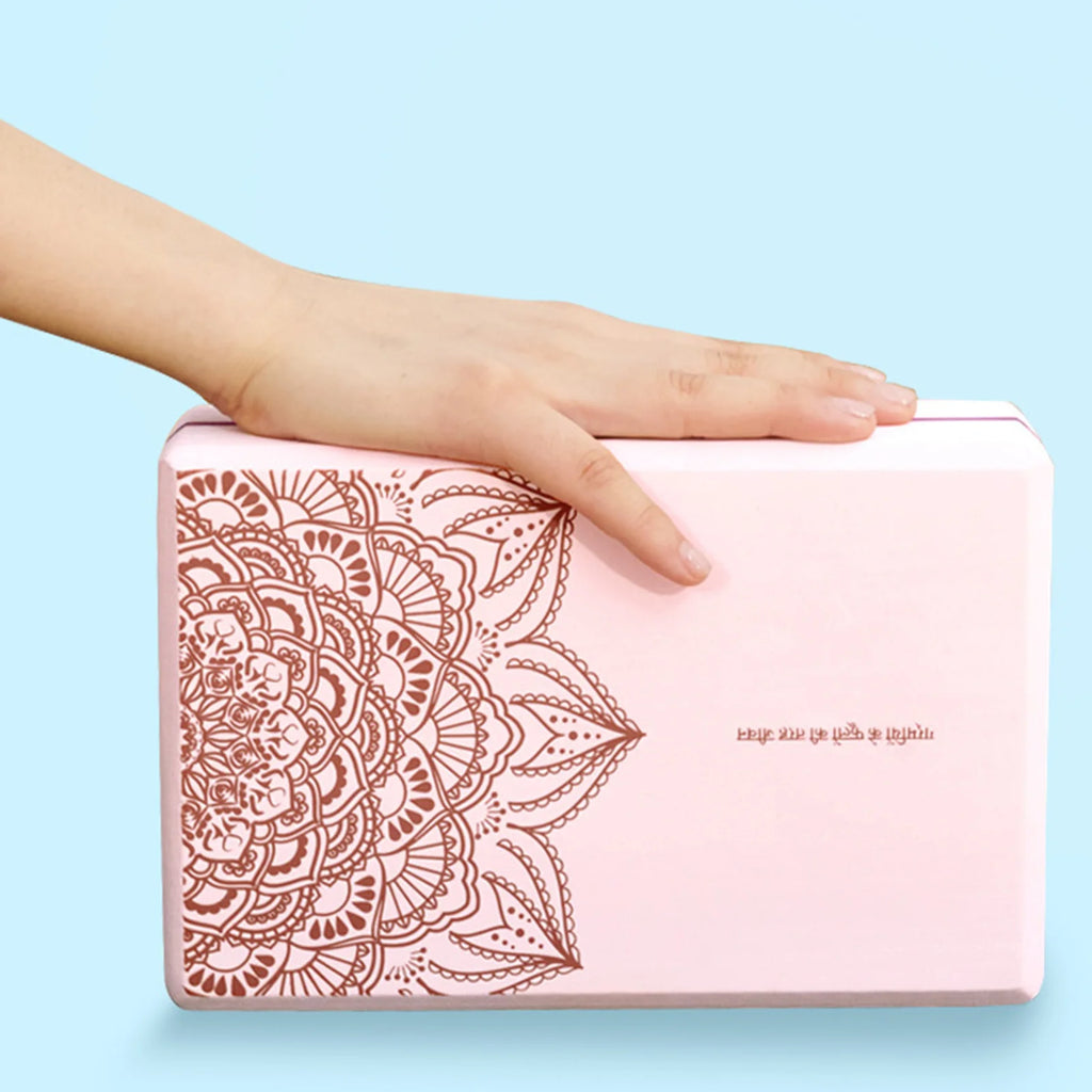 EVA High Density Yoga Foam Blocks Yoga Balance Fitness Body Shaping Dance Supplies for Yoga Pilates and Meditation Yoga Blocks