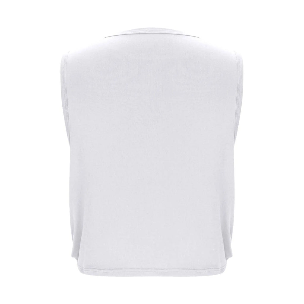 Women'S Fashion Round Neck Yoga Wear Sleeveless Athletic Vest Casual Top Ropa De Mujer Woman Clothes Top Mujer Summer Tops