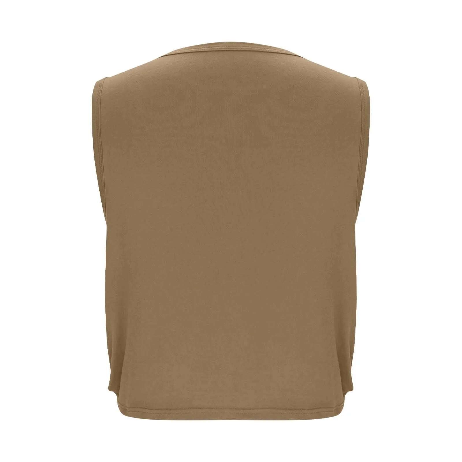 Women'S Fashion Round Neck Yoga Wear Sleeveless Athletic Vest Casual Top Ropa De Mujer Woman Clothes Top Mujer Summer Tops