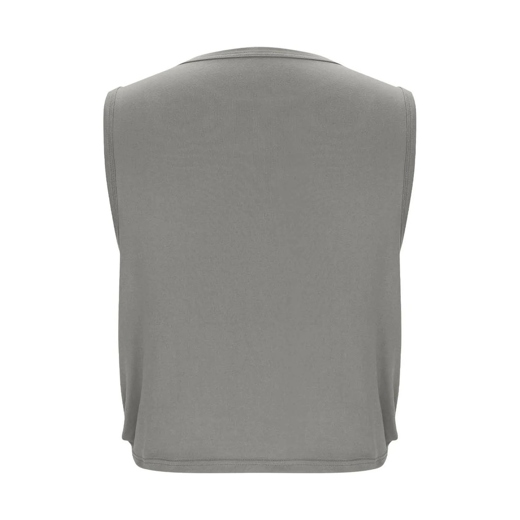 Women'S Fashion Round Neck Yoga Wear Sleeveless Athletic Vest Casual Top Ropa De Mujer Woman Clothes Top Mujer Summer Tops