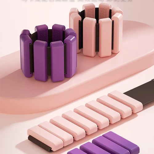 Adjustable Ankle Weights for Women Men,Wrist Weights Set for Walking Running,1 Pair (0.5Lbs Each) Removable and Portable