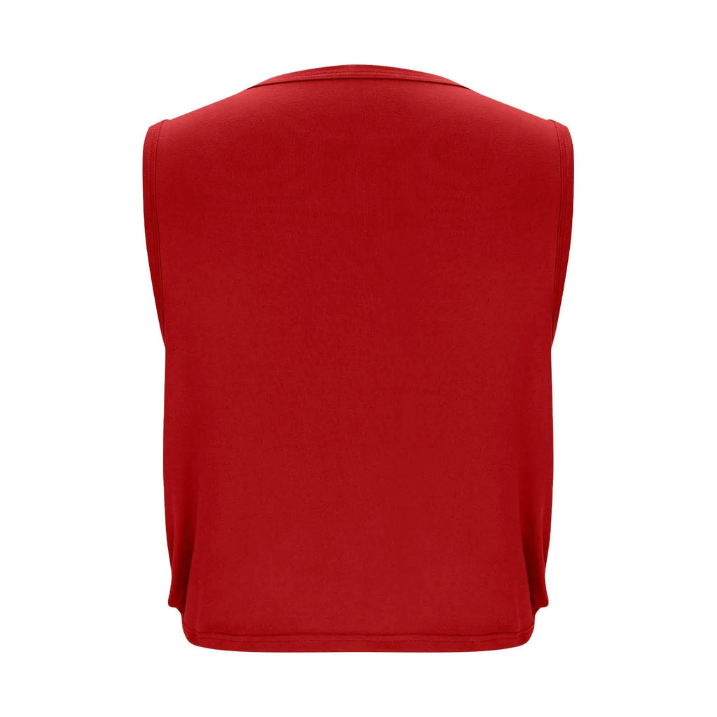 Women'S Fashion Round Neck Yoga Wear Sleeveless Athletic Vest Casual Top Ropa De Mujer Woman Clothes Top Mujer Summer Tops