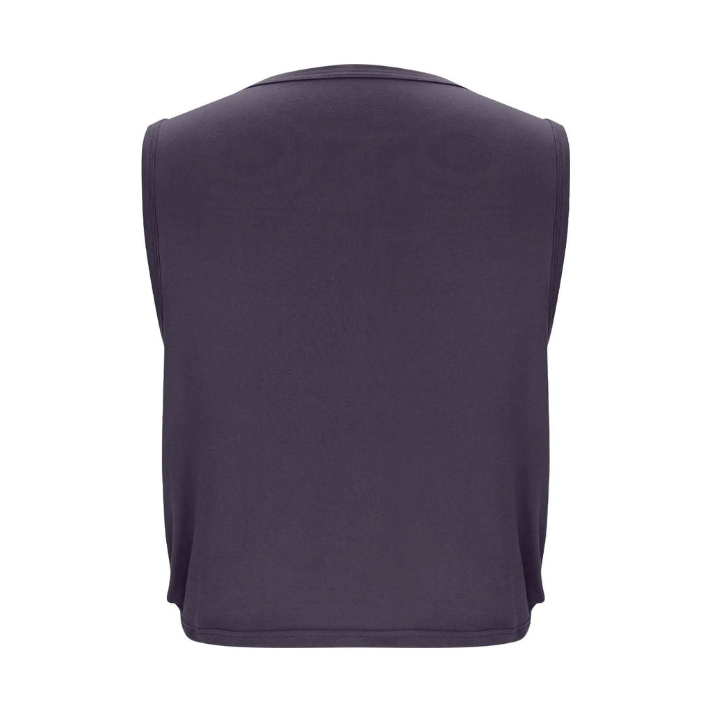 Women'S Fashion Round Neck Yoga Wear Sleeveless Athletic Vest Casual Top Ropa De Mujer Woman Clothes Top Mujer Summer Tops