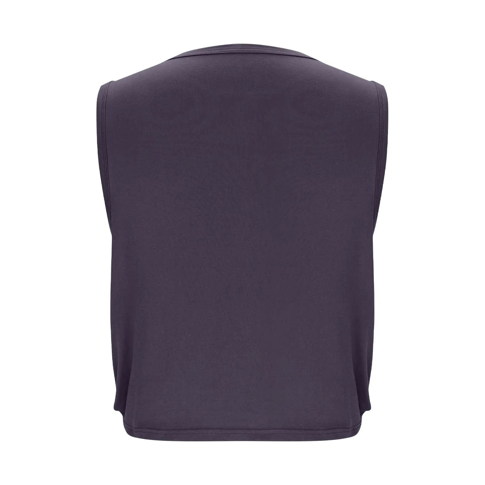 Women'S Fashion Round Neck Yoga Wear Sleeveless Athletic Vest Casual Top Ropa De Mujer Woman Clothes Top Mujer Summer Tops