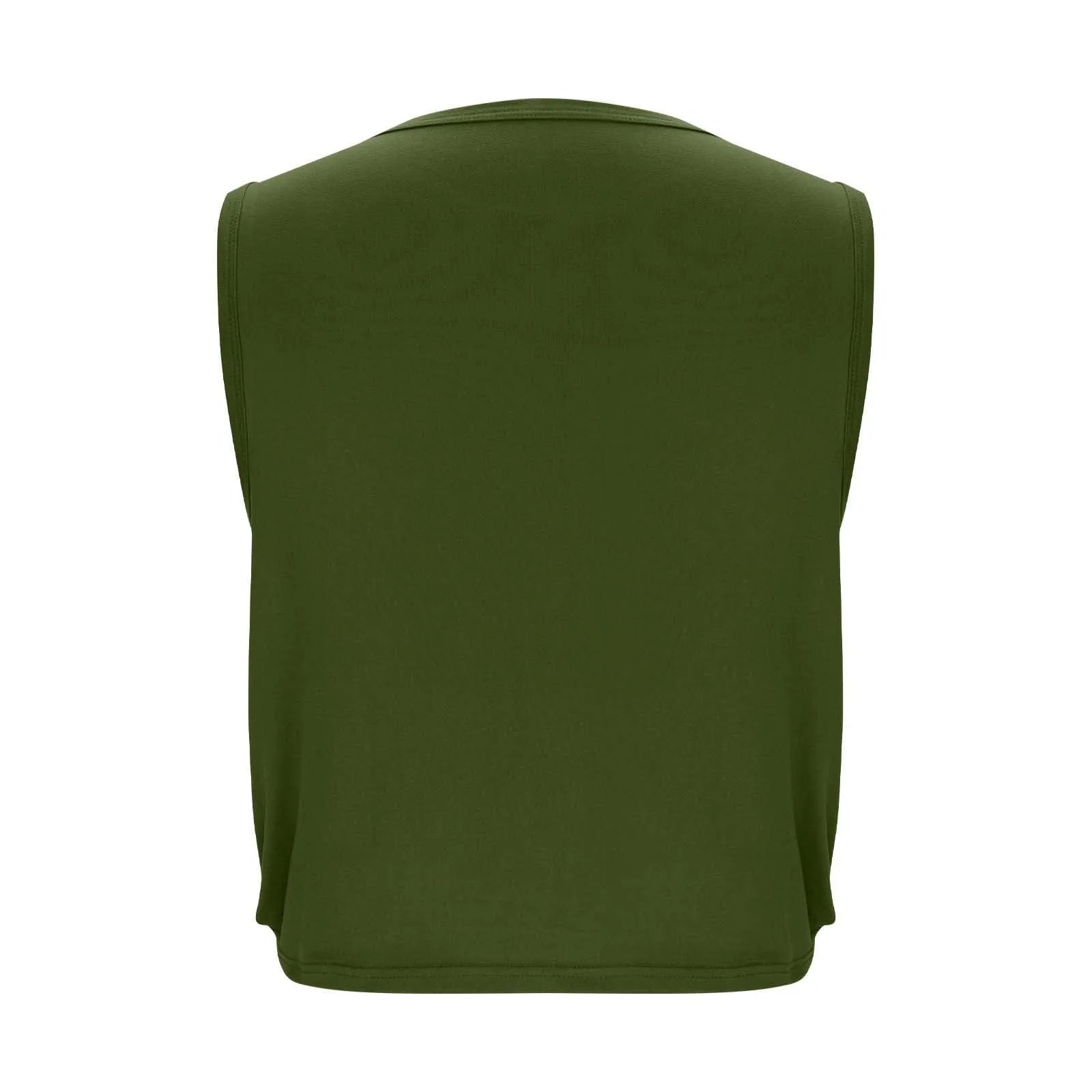 Women'S Fashion Round Neck Yoga Wear Sleeveless Athletic Vest Casual Top Ropa De Mujer Woman Clothes Top Mujer Summer Tops