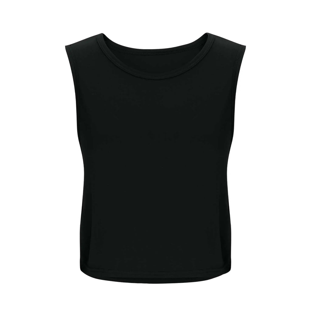Women'S Fashion Round Neck Yoga Wear Sleeveless Athletic Vest Casual Top Ropa De Mujer Woman Clothes Top Mujer Summer Tops