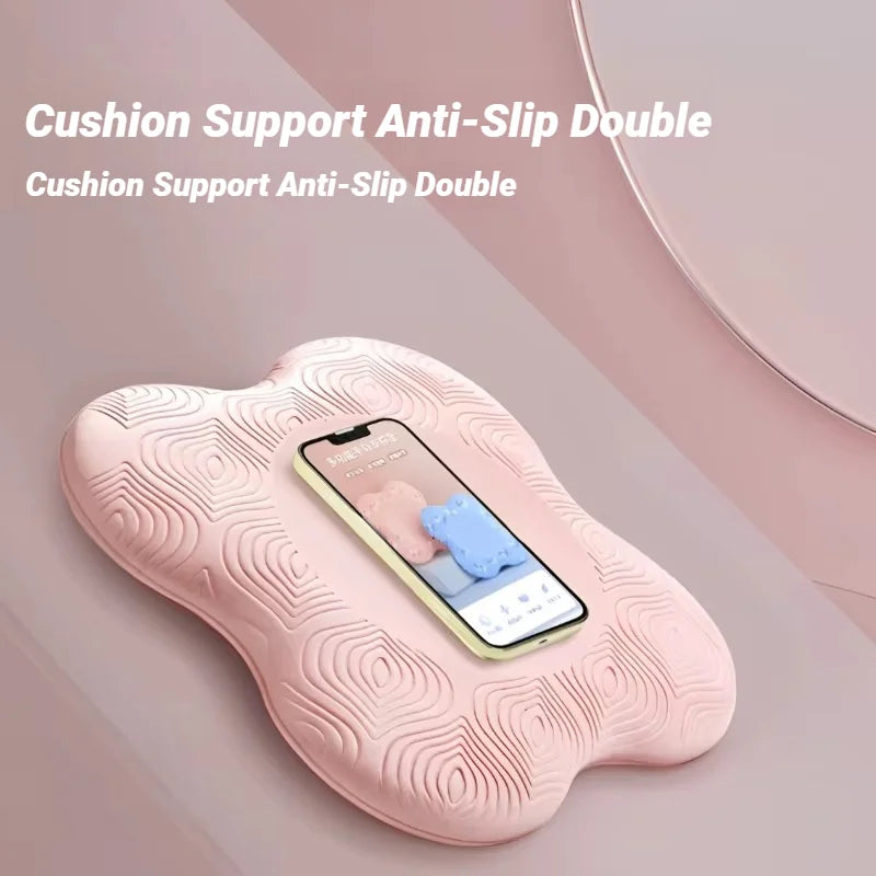Tpe Thickened Anti Slip Yoga Kneeling Protective Pad Knee Soft Flat Support Slow Rebound Non-Slip Sports Fitness Mat Solid Elbow