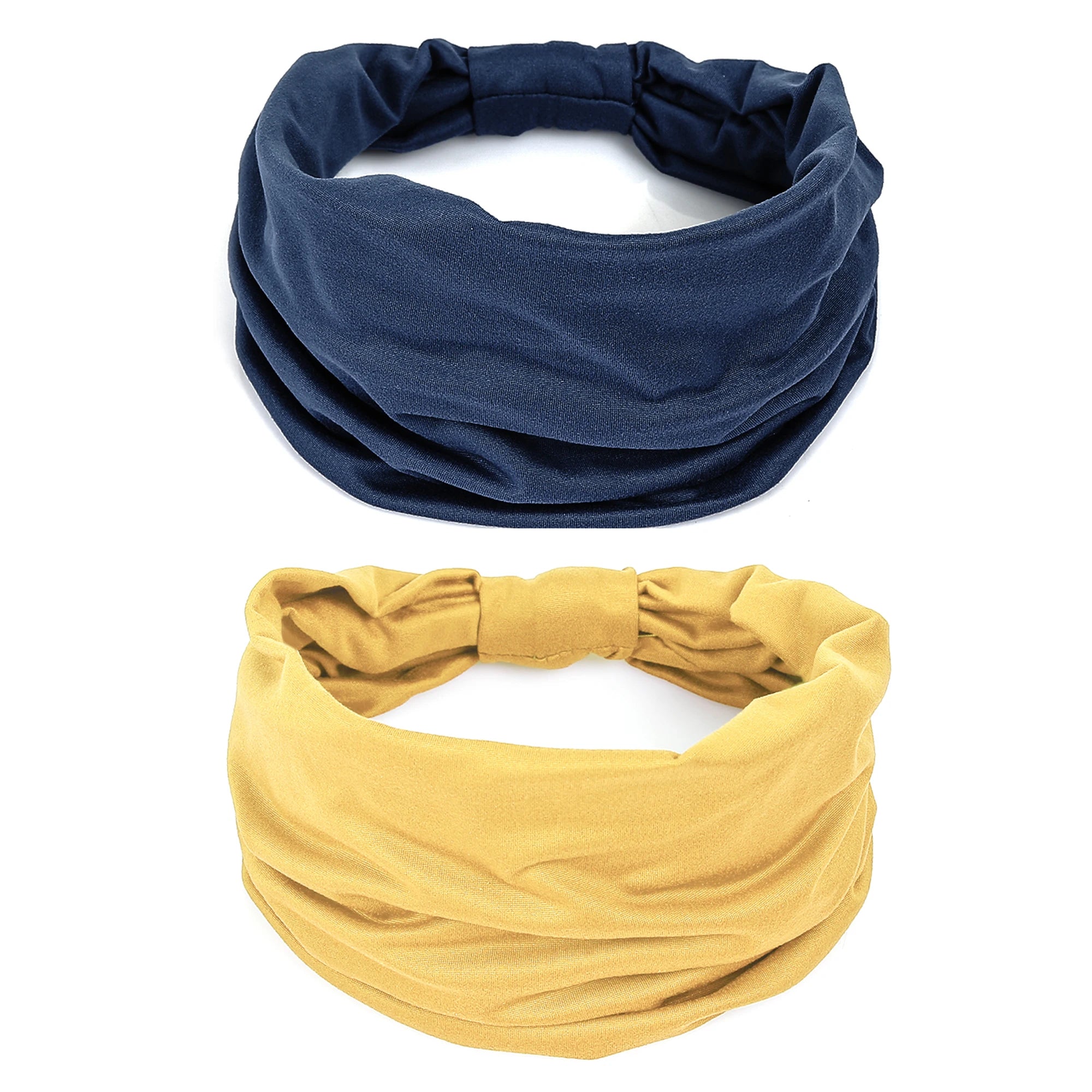 Wide Headbands For Women Non Slip Soft Elastic Hair Bands Yoga Running Sports Workout Gym Head Wraps Turbans Bandana