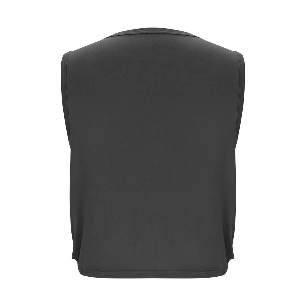 Women'S Fashion Round Neck Yoga Wear Sleeveless Athletic Vest Casual Top Ropa De Mujer Woman Clothes Top Mujer Summer Tops