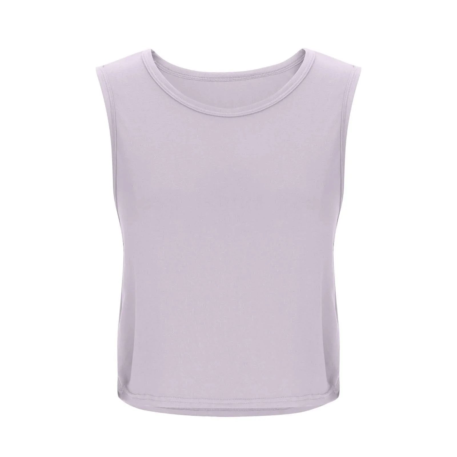 Women'S Fashion Round Neck Yoga Wear Sleeveless Athletic Vest Casual Top Ropa De Mujer Woman Clothes Top Mujer Summer Tops