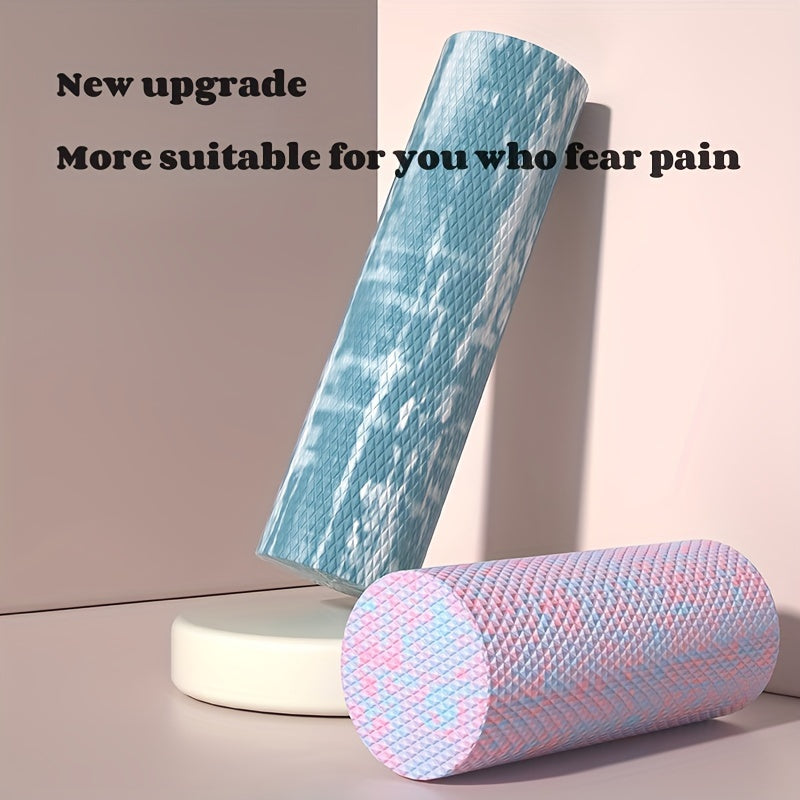 [Extra Thick Yoga Mat Roller] Premium EVA Foam Yoga Roller - Mixed Colors, Ideal for Muscle Relaxation & Fitness Training, Yoga Mat Extra Thick